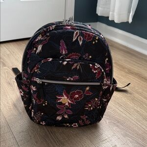Vera Bradley Midnight Floral Backpack